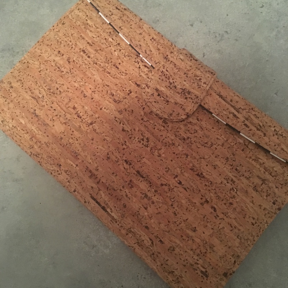 JCrew Cork Clutch